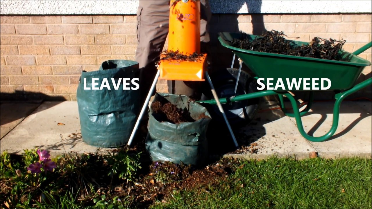 How to make the Smallest Compost Pile in the World start to finish.  Seaweed fertilizer