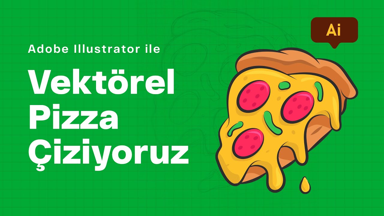 Adobe Illustrator ile Karalama Üzerinden Vektörel Çizim Yapıyoruz 