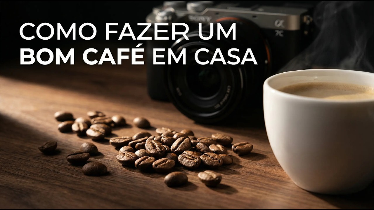 Um bom café em casa  -  Sony A7CII