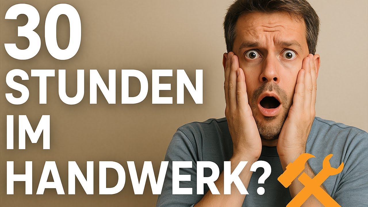 30 Stunden Woche im Handwerk Zukunft oder Risiko?
