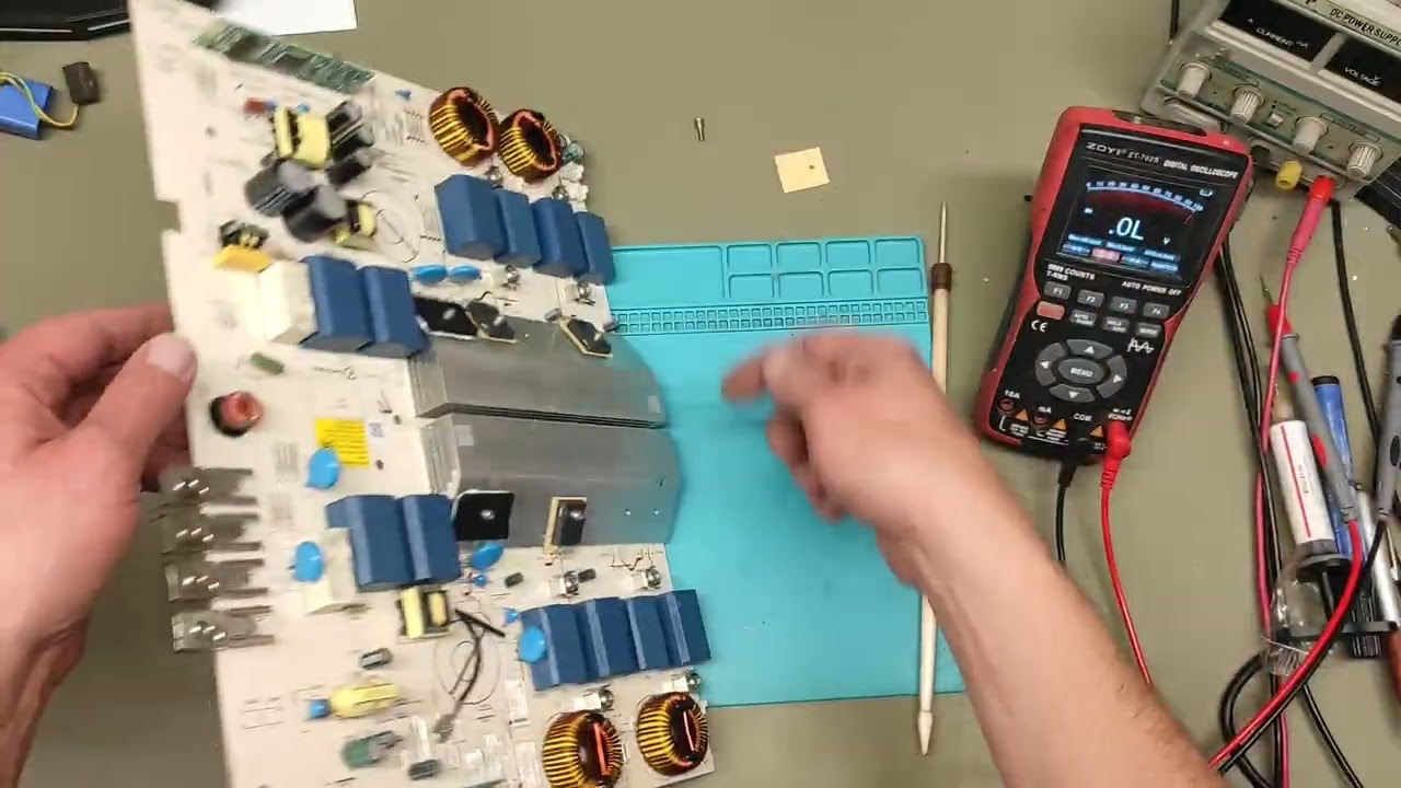 Płyta indukcyjna Elektrolux - chaotyczna, polowa naprawa. Czy uda się naprawić?