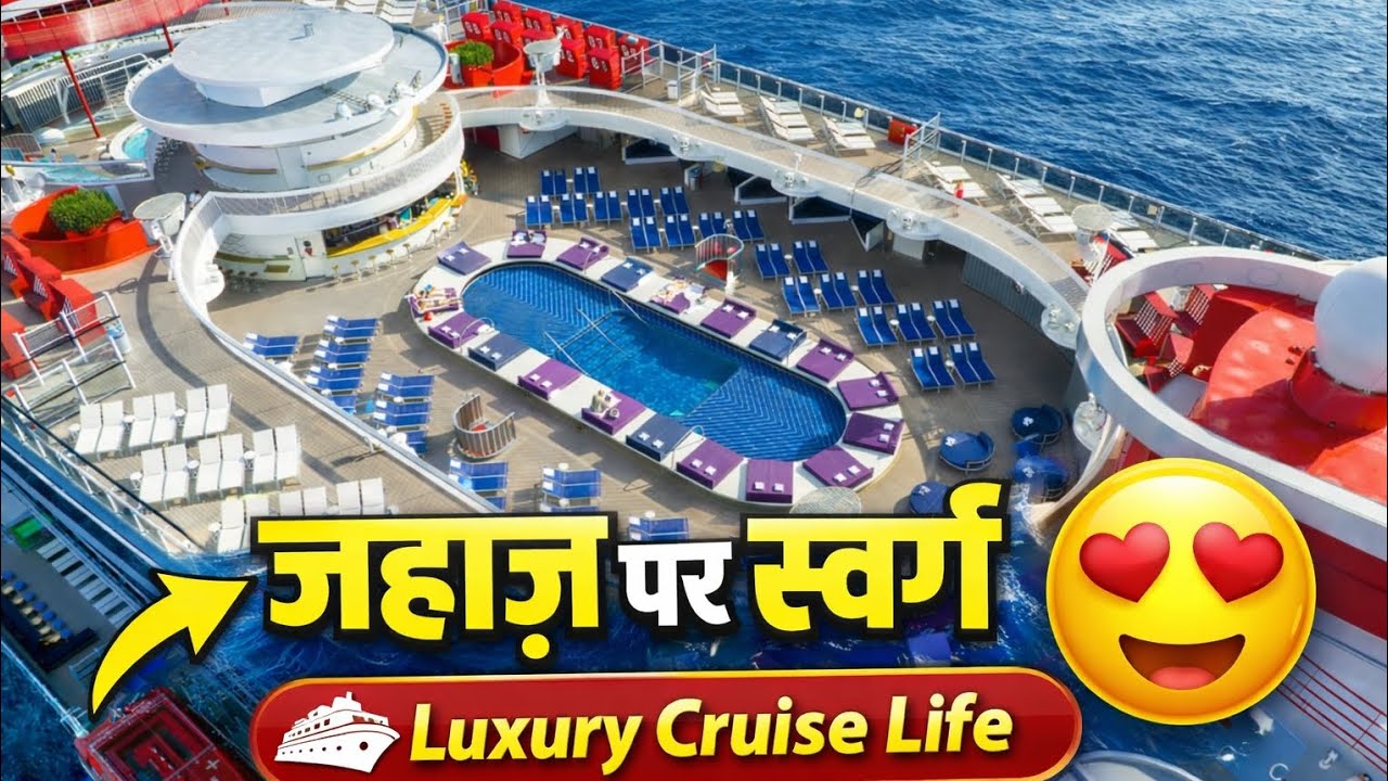 क्या आपने कभी ऐसा नज़ारा देखा है? Luxury Cruise Life #cruise  #ship #travel #vlog #world #ghazipur
