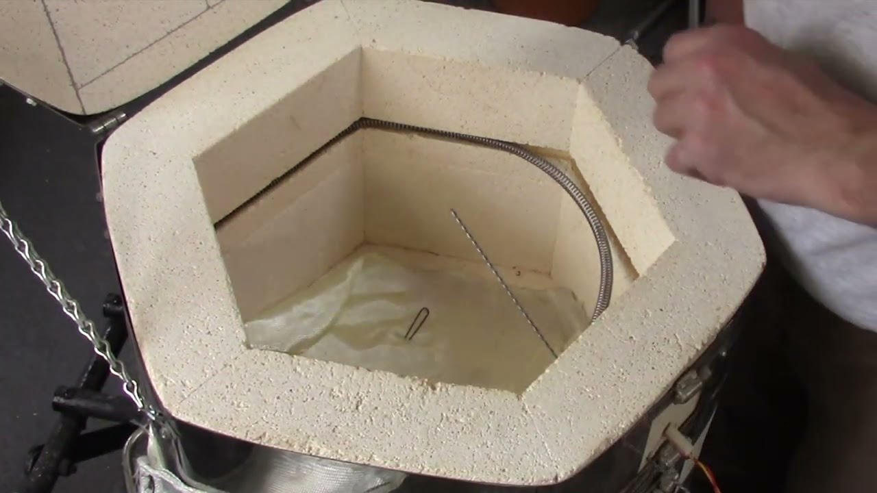 Replacing the heating element in my Jen-Ken bead Kiln