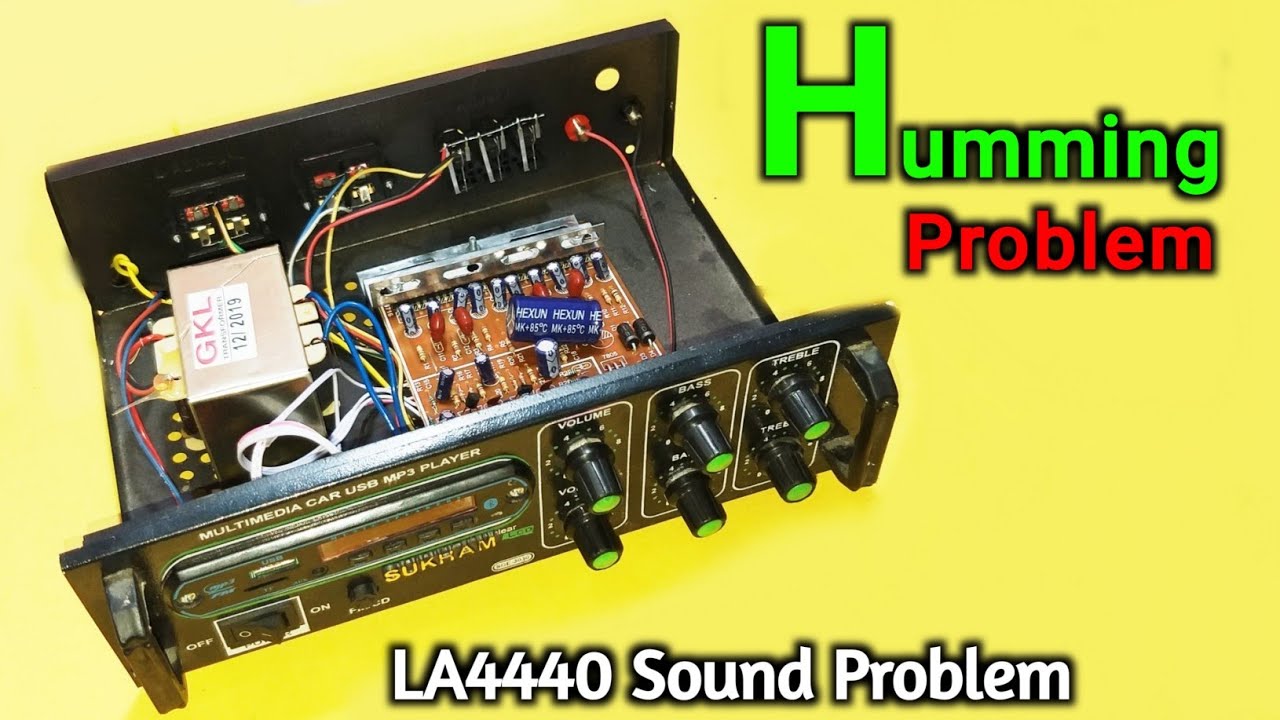 एम्पलीफायर में Supply आता है, फिर भी आवाज नही देता है | Sound Problem | You Like Electronic