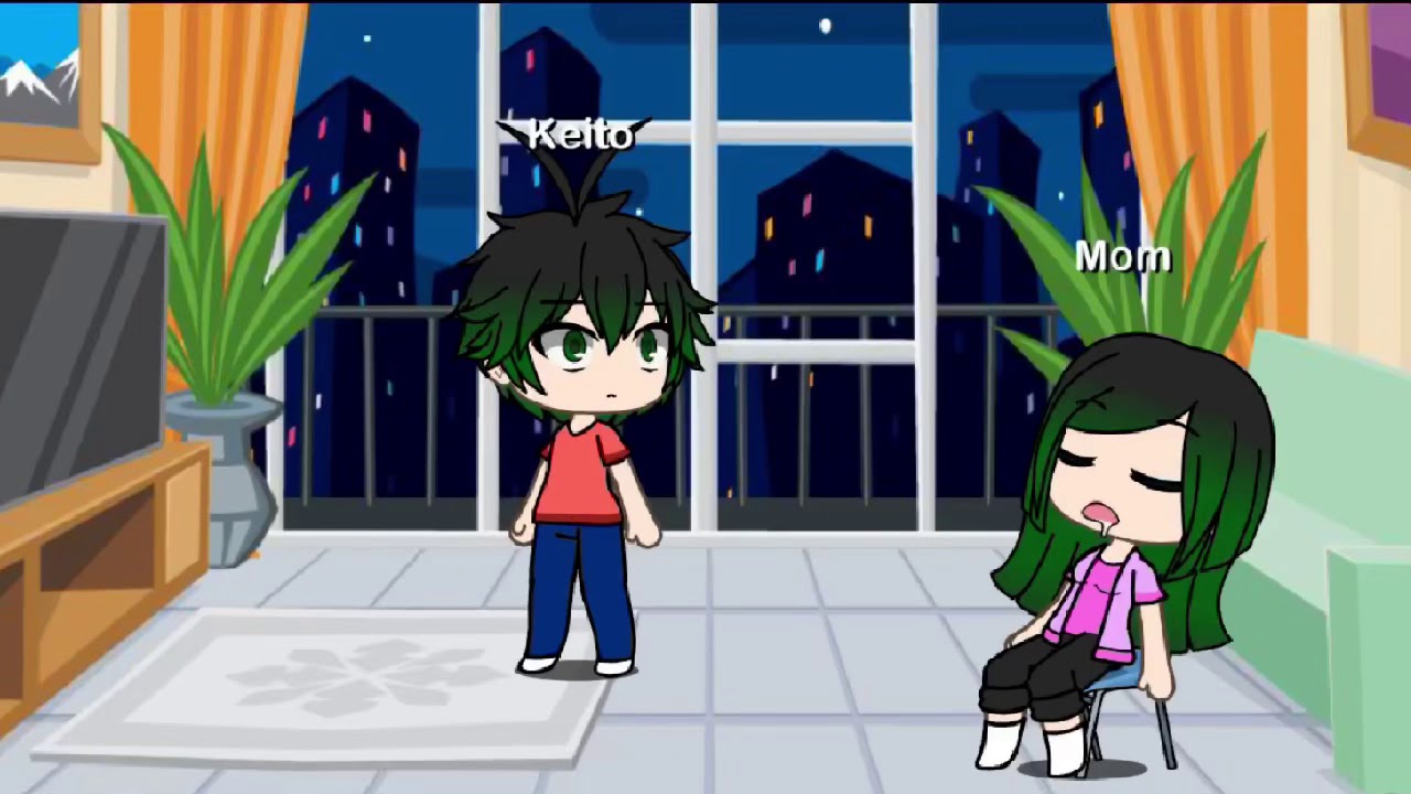 When your parents only needs you when you’re trying to rest // Gacha Life Meme