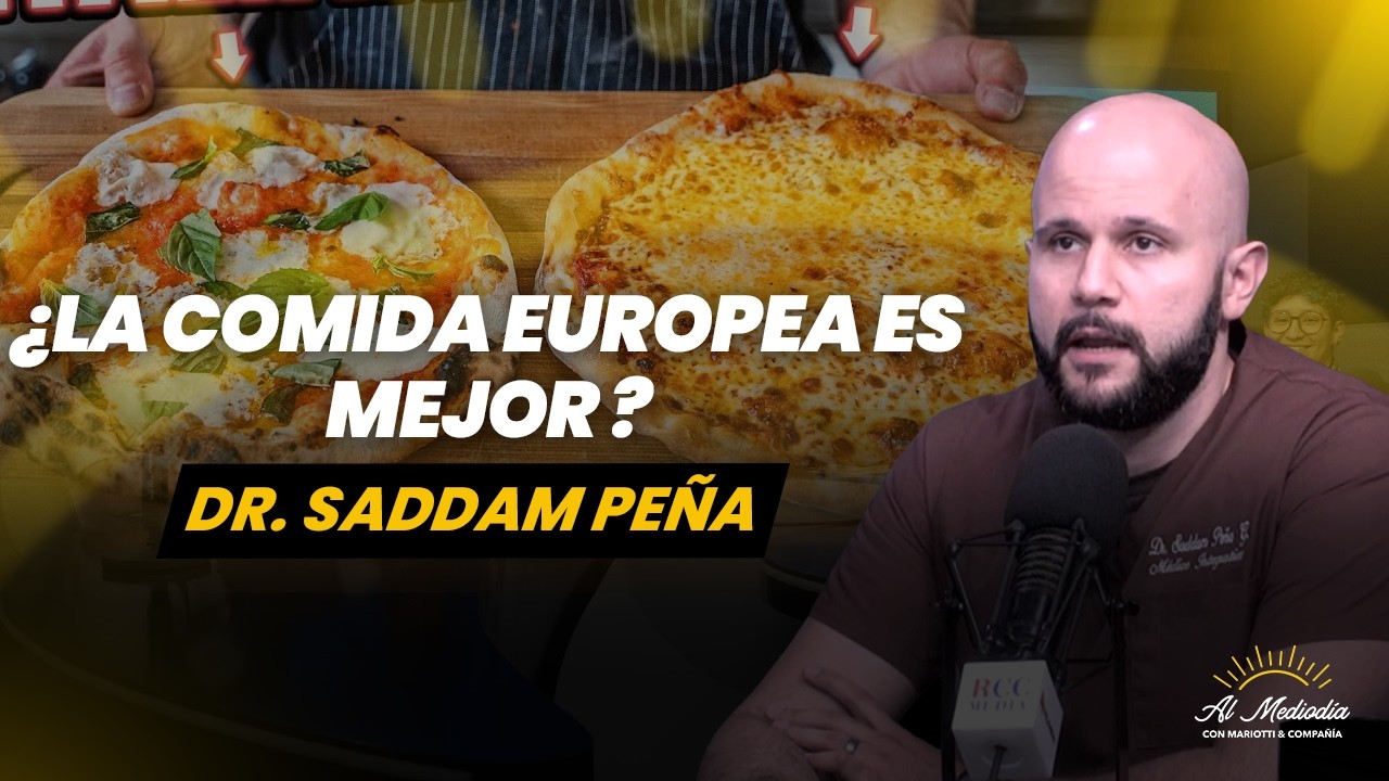 Descubre POR QUÉ te cae mejor la comida Europea - Dr. Saddam Peña
