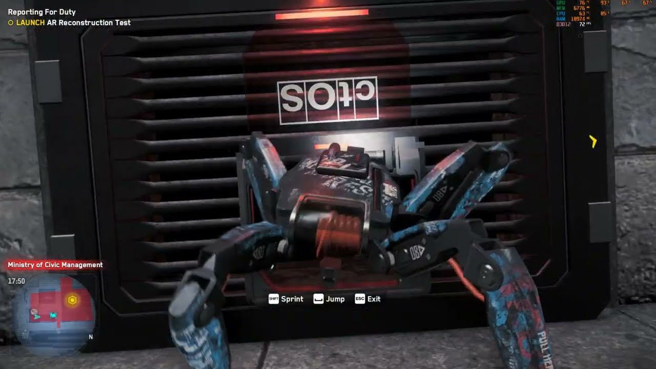 Legion Ministry of Civic Management Relic-Watch Dogs Legion (PC)