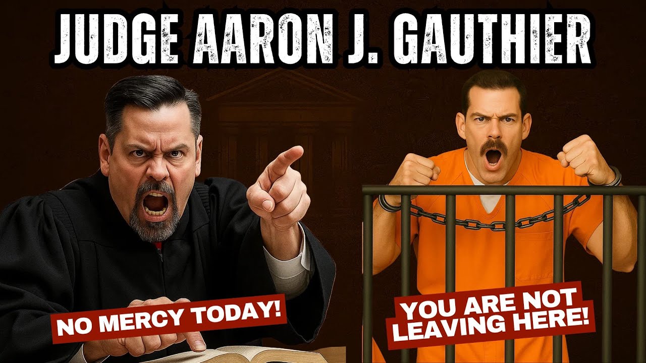 Gasps in Court: Judge Gauthier EXPOSES Criminal History That Shocked Everyone!