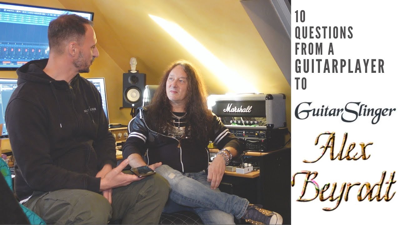 Alex Beyrodt Interview  - 10 questions from a guitarplayer to a guitarplayer