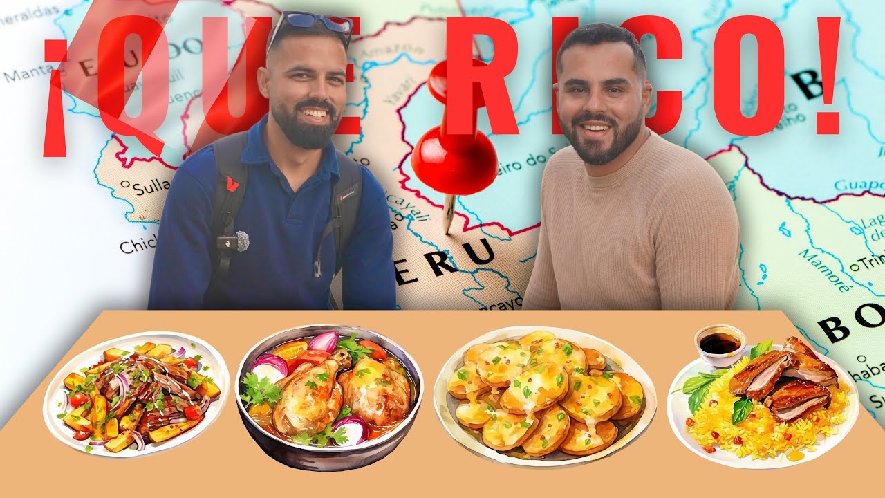 ¿ES VERDAD QUE LA COMIDA PERUANA ES LA MEJOR DEL MUNDO? 🇵🇪| CUBANOS PROBANDOLA POR PRIMERA VEZ 🤔