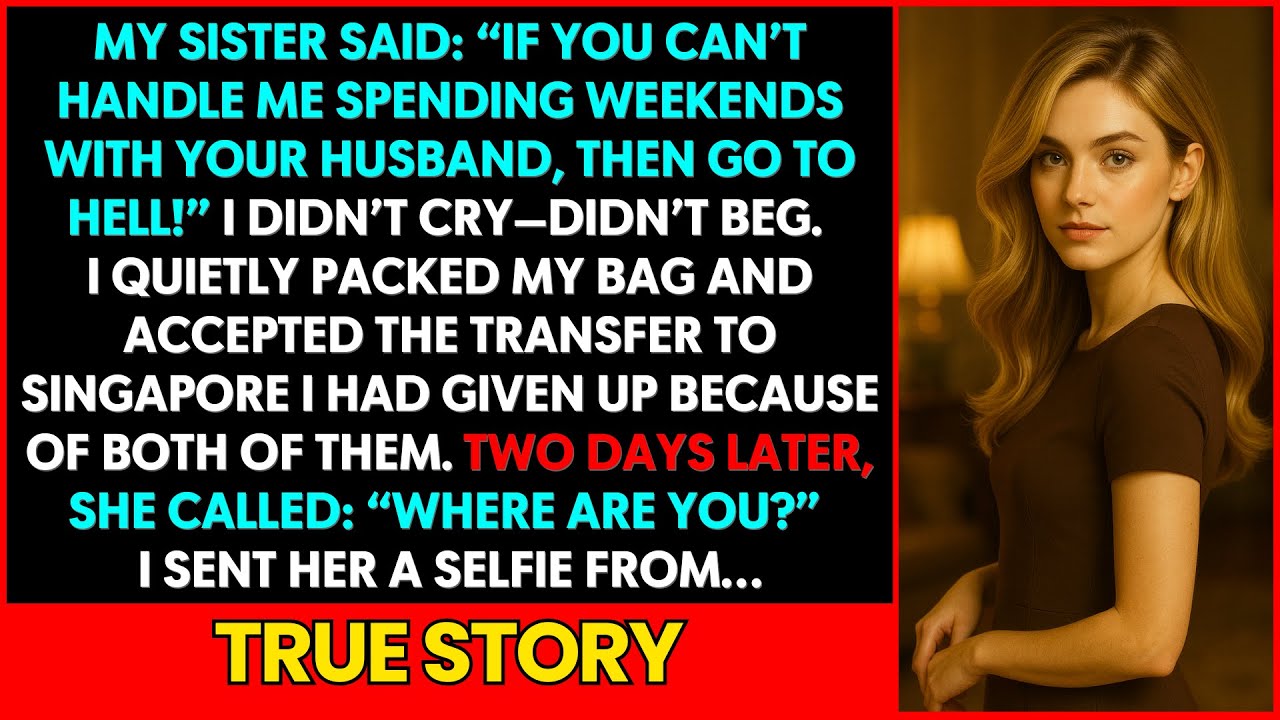 My Sister Said: “If You Can’t Handle Me Spending Weekends With Your Husband, Go to Hell!” Then I…