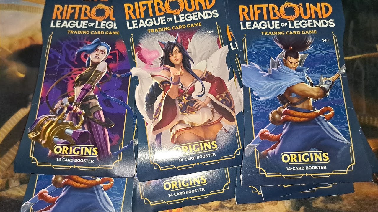 Opening New Riftbound LoL TCG Blister Packs October 2025