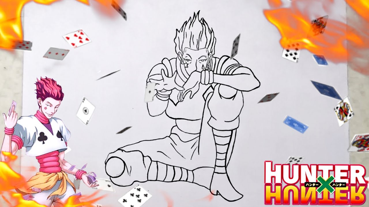 COMMENT DESSINER HISOKA - HUNTER X HUNTER (TUTO)