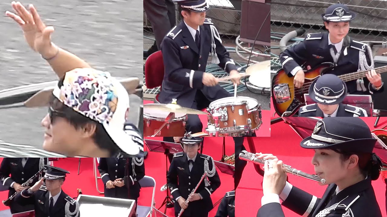 レア音源!? 2023 F1 鈴鹿 自衛隊音楽隊によるF1テーマ曲の約10分の演奏をNoCutで。決勝前のドライバーズパレードにて。FORMULA1 Japanese Grand Prix.
