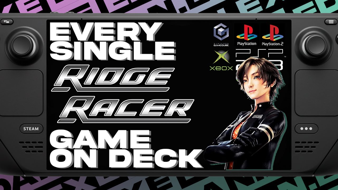 Reviewing Every RIDGE RACER Game on Steam Deck