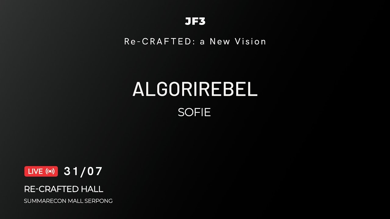 #JF32025 - ALGORIREBEL by Sofie