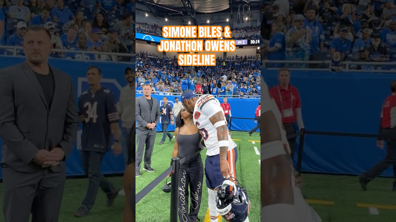 Simone Biles and Jonathan Owens: What it's all about 🧡😌