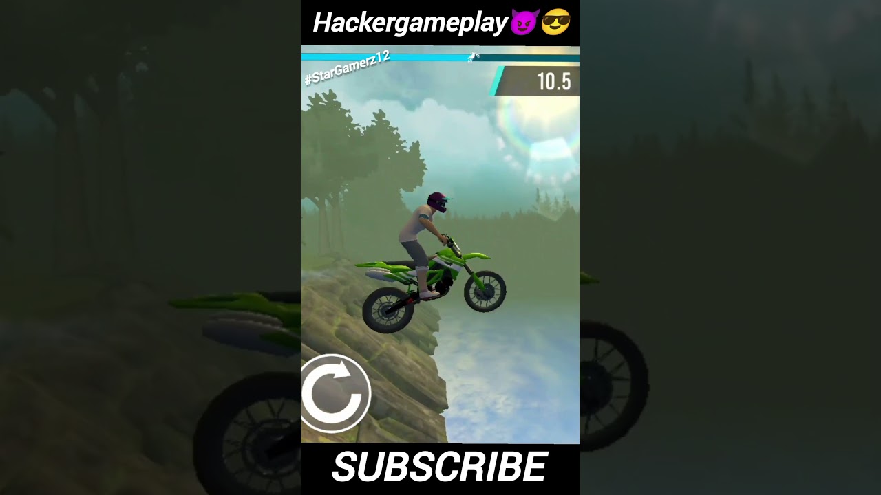 Stunt bike Extreme Hacker gameplay bike rider 🤯 #gaming #viral #viralshorts #trending #foryou #game