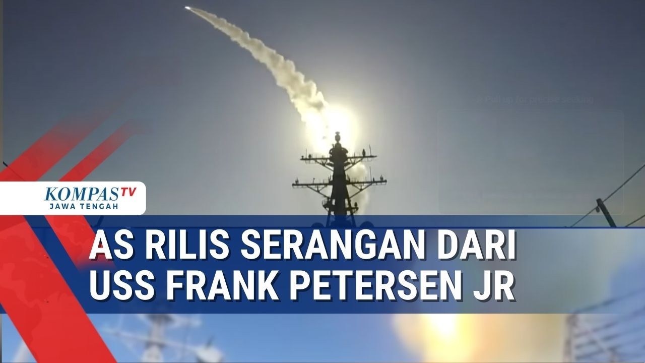 AS Luncurkan Misil dari Kapal USS Petersen Jr, Hancurkan Peluncur Rudal Iran