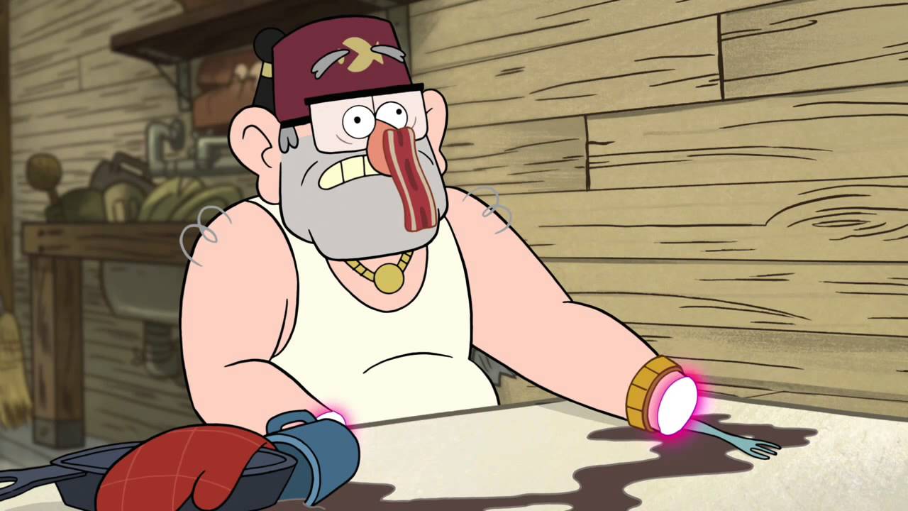 No hands- Gravity Falls scene