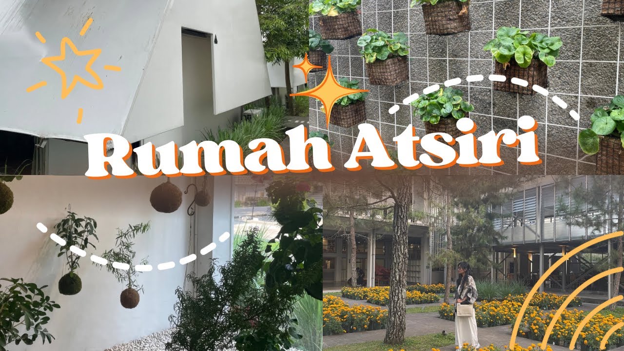 STAYCATION TAPI KEGIATANNYA BANYAK BANGET‼️ WAJIB BANGET KE RUMAH ATSIRI 🌻