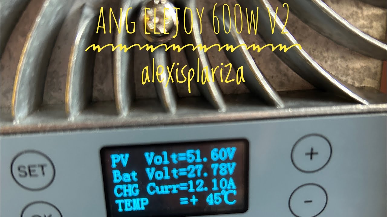 Elejoy 600w v2 pv input 84v solar pinoy diy