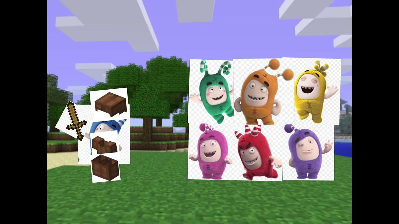 Oddbods Minecraft movie ￼| teaser trailer ￼