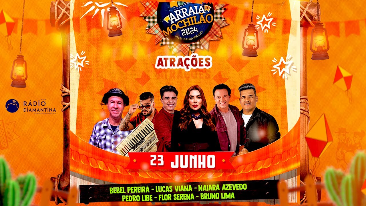 São João de Iaçu-BA: Naiara Azevedo, Bebel Pereira, Lucas Viana, Bruno Lima e Muito Mais | 23.06