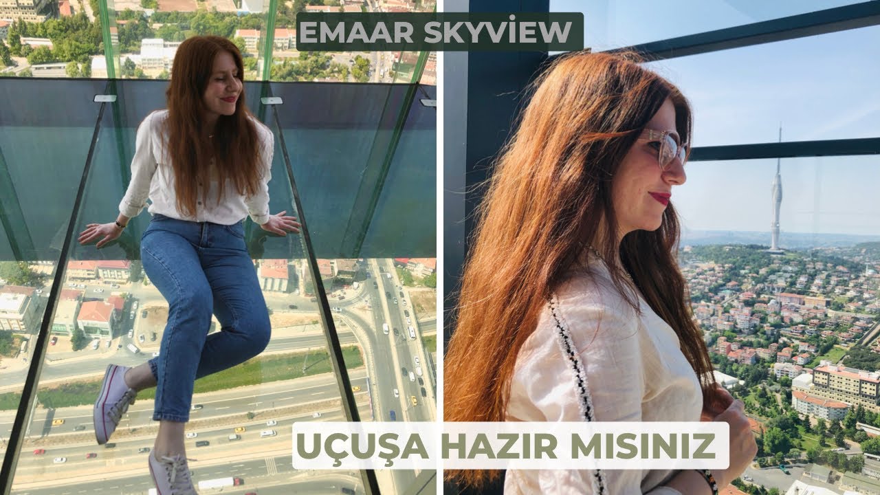 İstanbul ‘un eşsiz manzarası / Sky View Emaar Avm #vlog  #dance