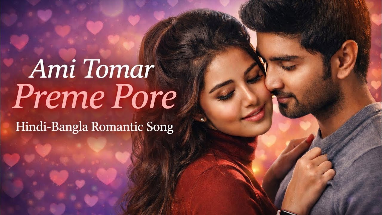 Ami Tomar Preme Pore ❤️ | Hindi-Bangla Romantic Song 2026 | Heart Touching Love Story | Safrin Music