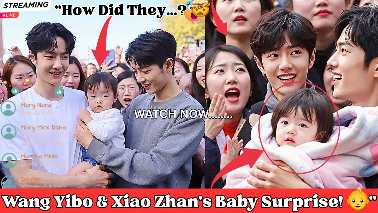 How Did They Give Birth…?😱 Wang Yibo and Xiao Zhan Took Their Child to Public — Fans in Shock