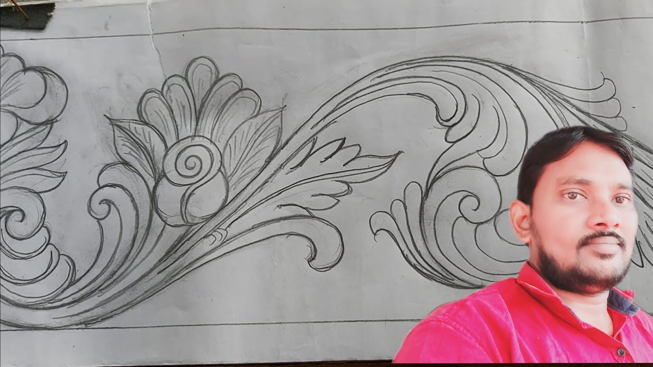 wood carving drawing vijay wood art ap