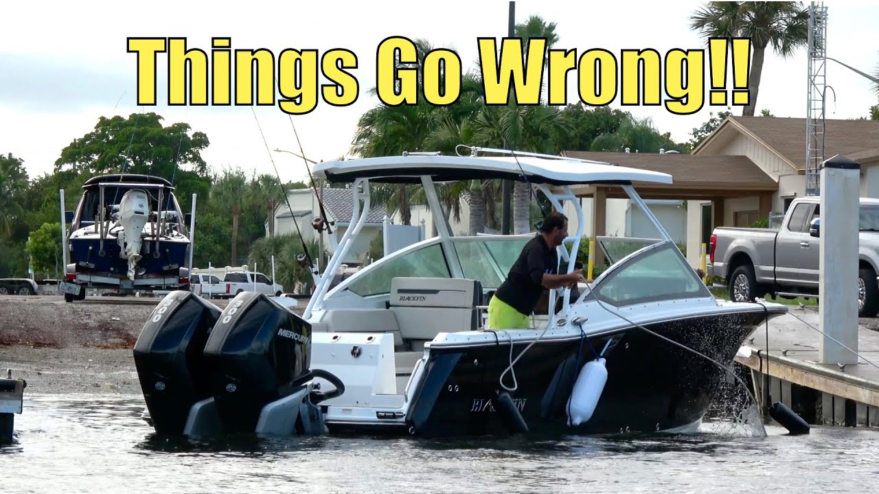 На лодочном причале всё идёт не так! | Miami Boat Ramps
