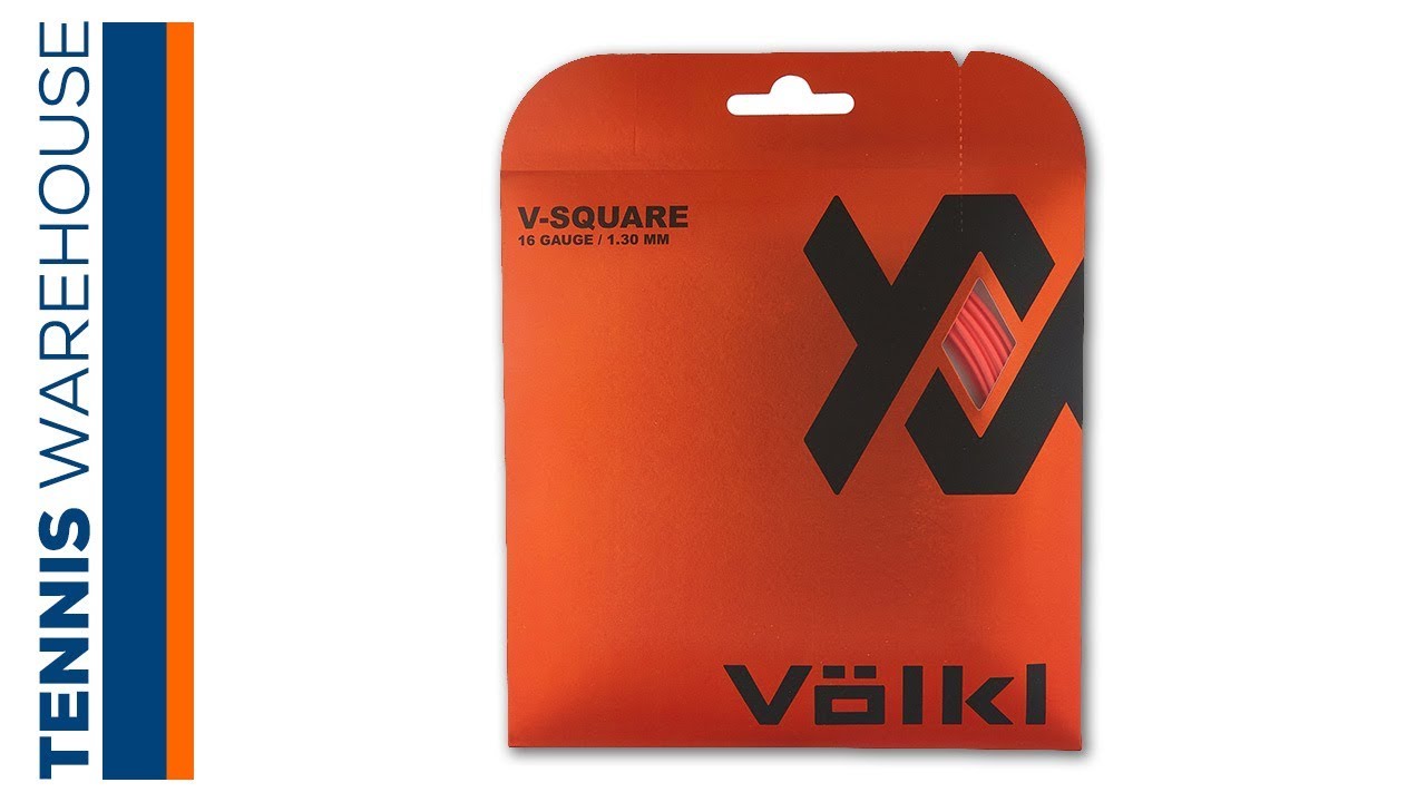 Обзор теннисных струн Volkl V-Square