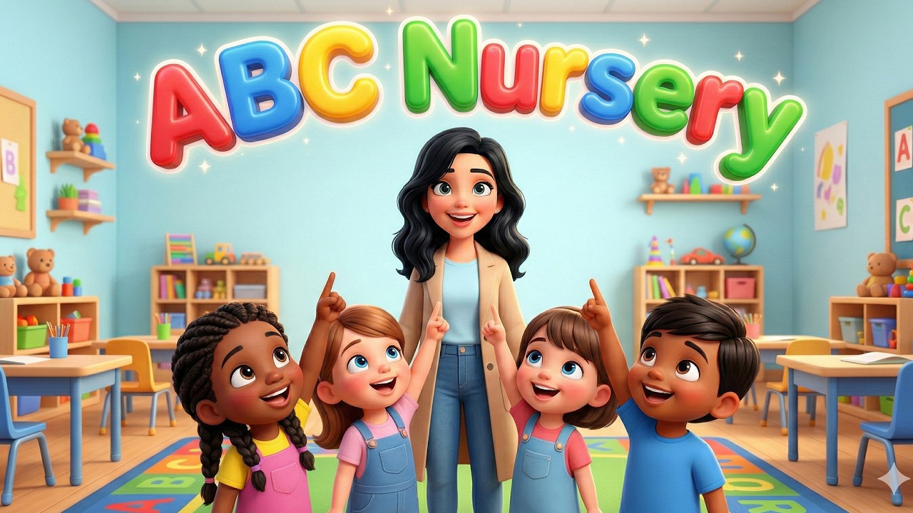 ABC Song for Kids | Fun Nursery Alphabet Learning Animation | Learn ABC A to Z #magicplayhouse