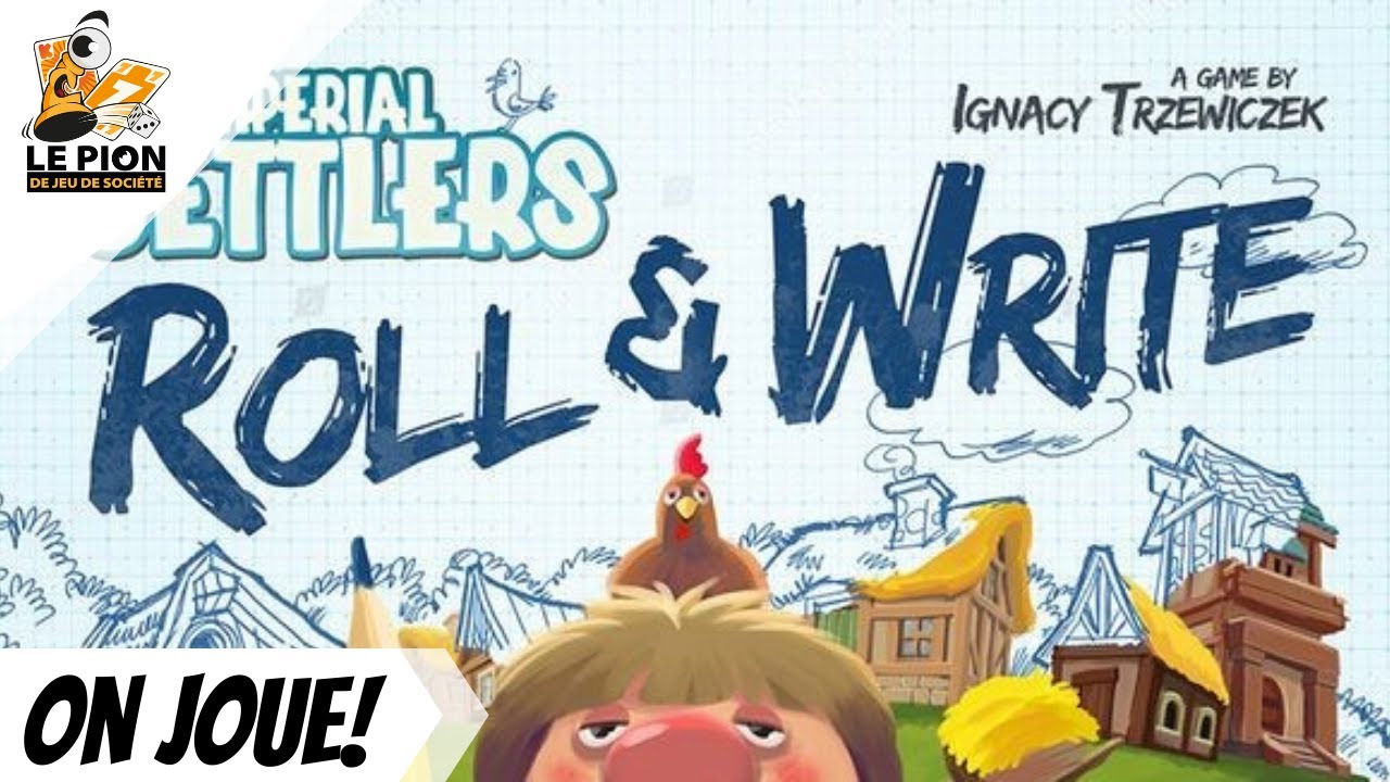 Imperial Settlers Roll & Write - Français - On joue! (Playthrough)
