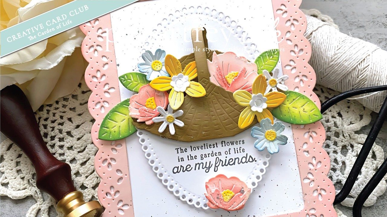 Creative Card Club - Garden of Life Tutorial