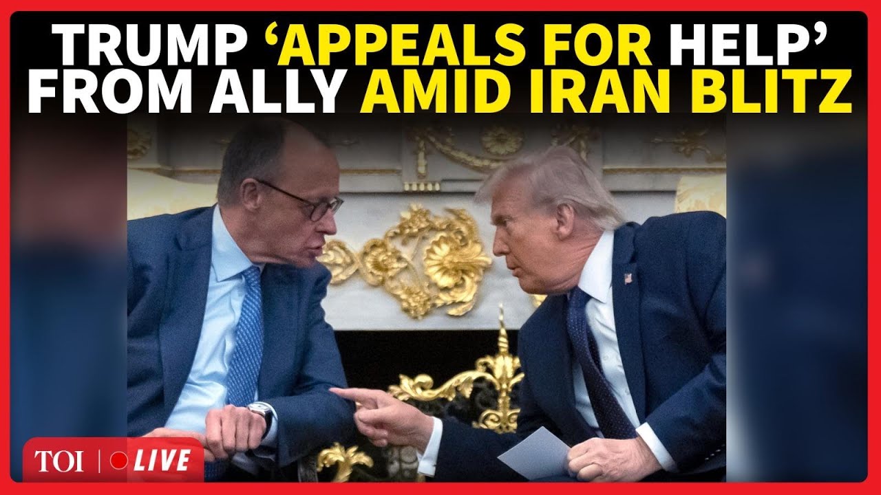 Trump Seeks Ally Aid; ‘Need To Join…’: US President’s Big Appeal During Meet With Merz | Watch