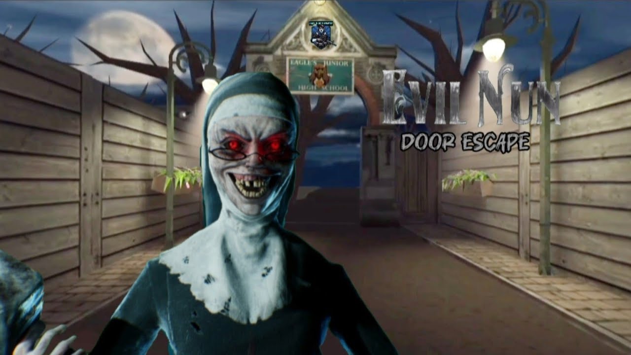 Evil Nun Full Gameplay ( Main Door Escape )