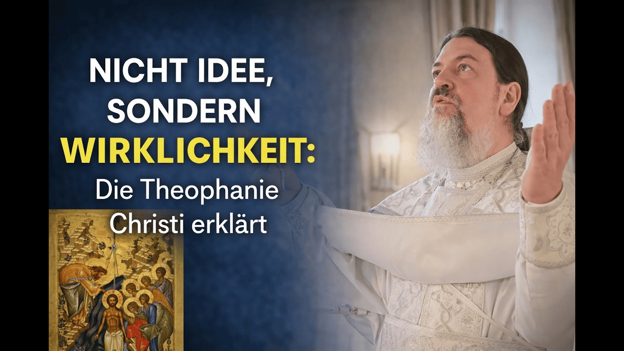 Warum Christus in den Jordan steigt - Das Geheimnis der Theophanie. Orthodoxe Predigt