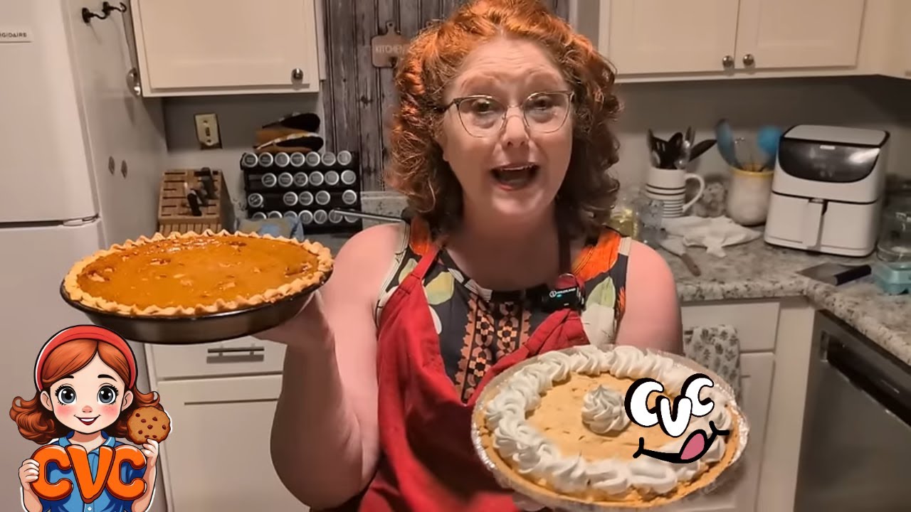 Pumpkin Pies - No Bake Cream Cheese Pumpkin - From Scratch Pumpkin Pie