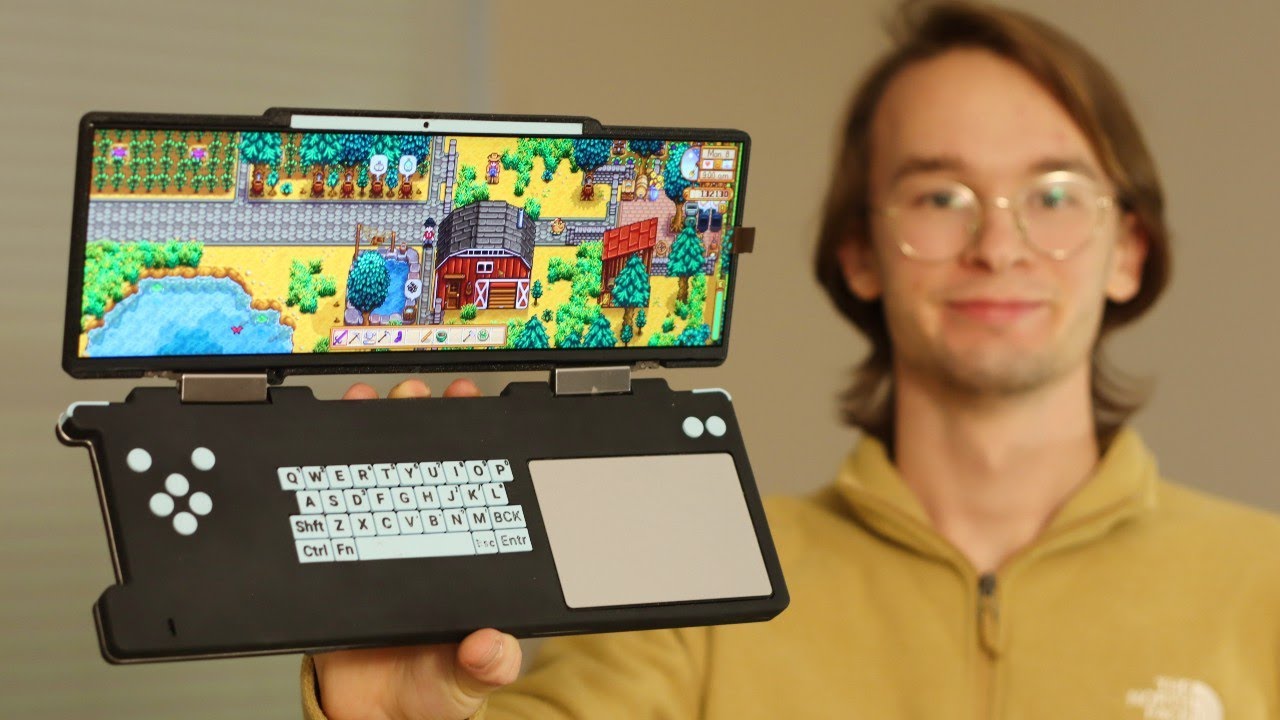 Я построил Ultrawide DS... самодельную штуковину Steam Deck.