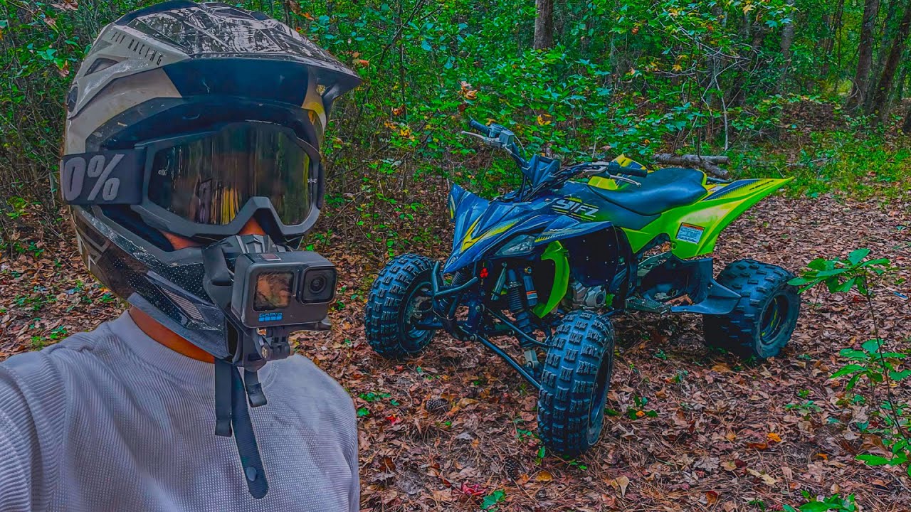 Yamaha YFZ450R Raw Fall Riding