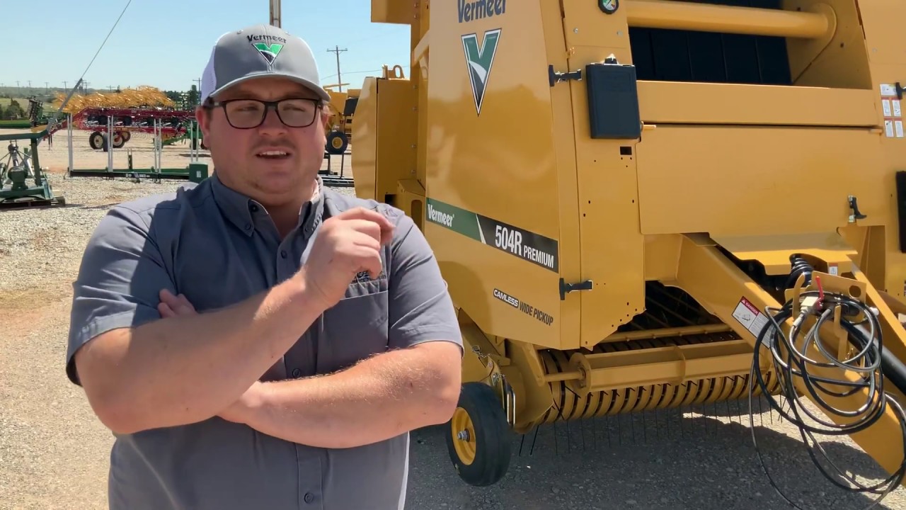 Vermeer 504R Series Round Baler Walkaround