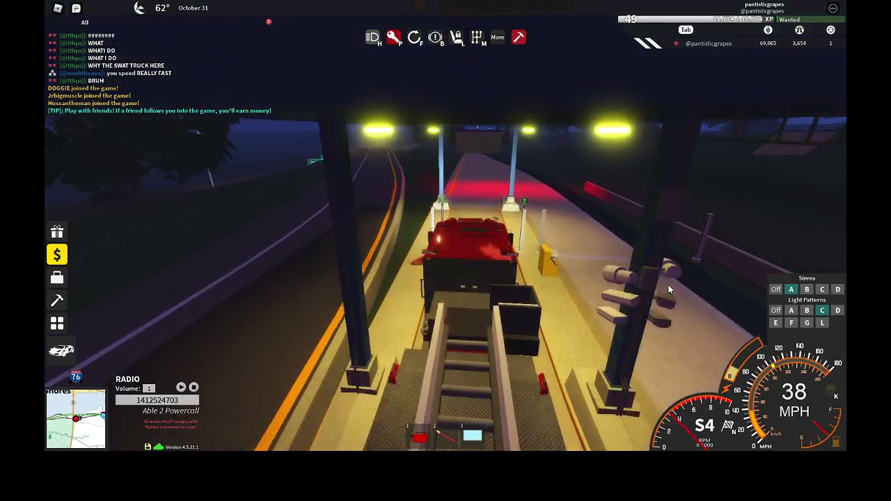 (roblox) westover fire department midmount ladder 25 responding to house fire