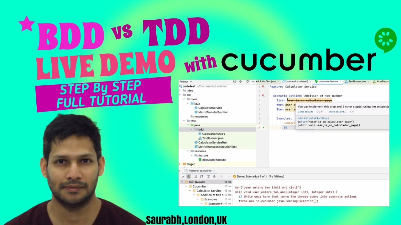 BDD vs TDD I Behavior Driven Development vs Test Driven Development I TDD vs BDD