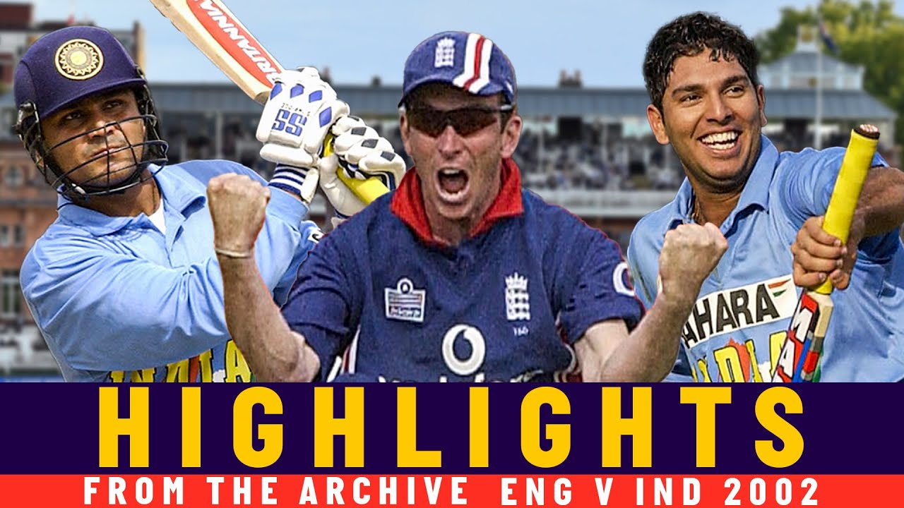 A Sehwag Special, THAT Kirtley Catch & Yuvi Announces Himself! | Classic ODI | England v India 2002