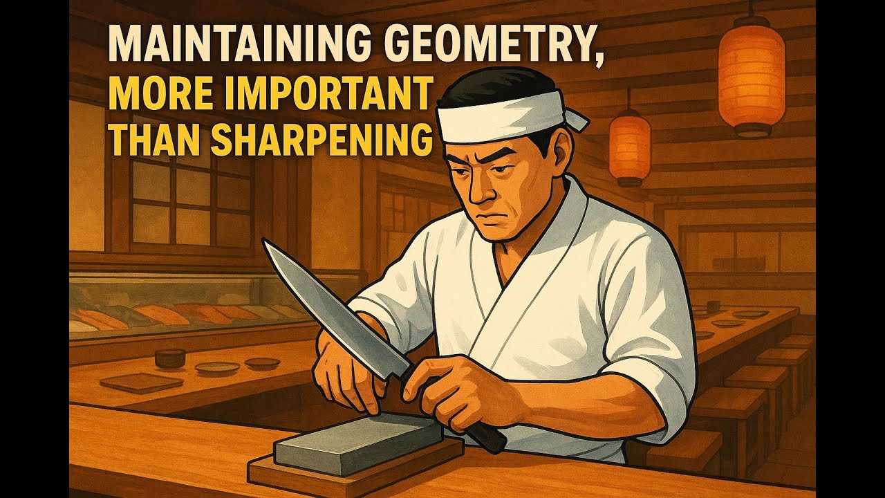Maintaining Knife Geometry.