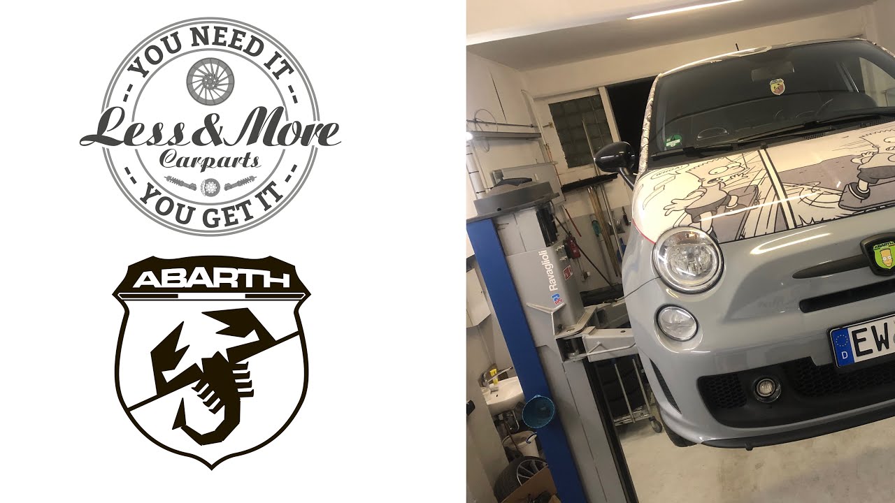 LessandMore Fiat 500 Abarth Restauration / Abgasanlage