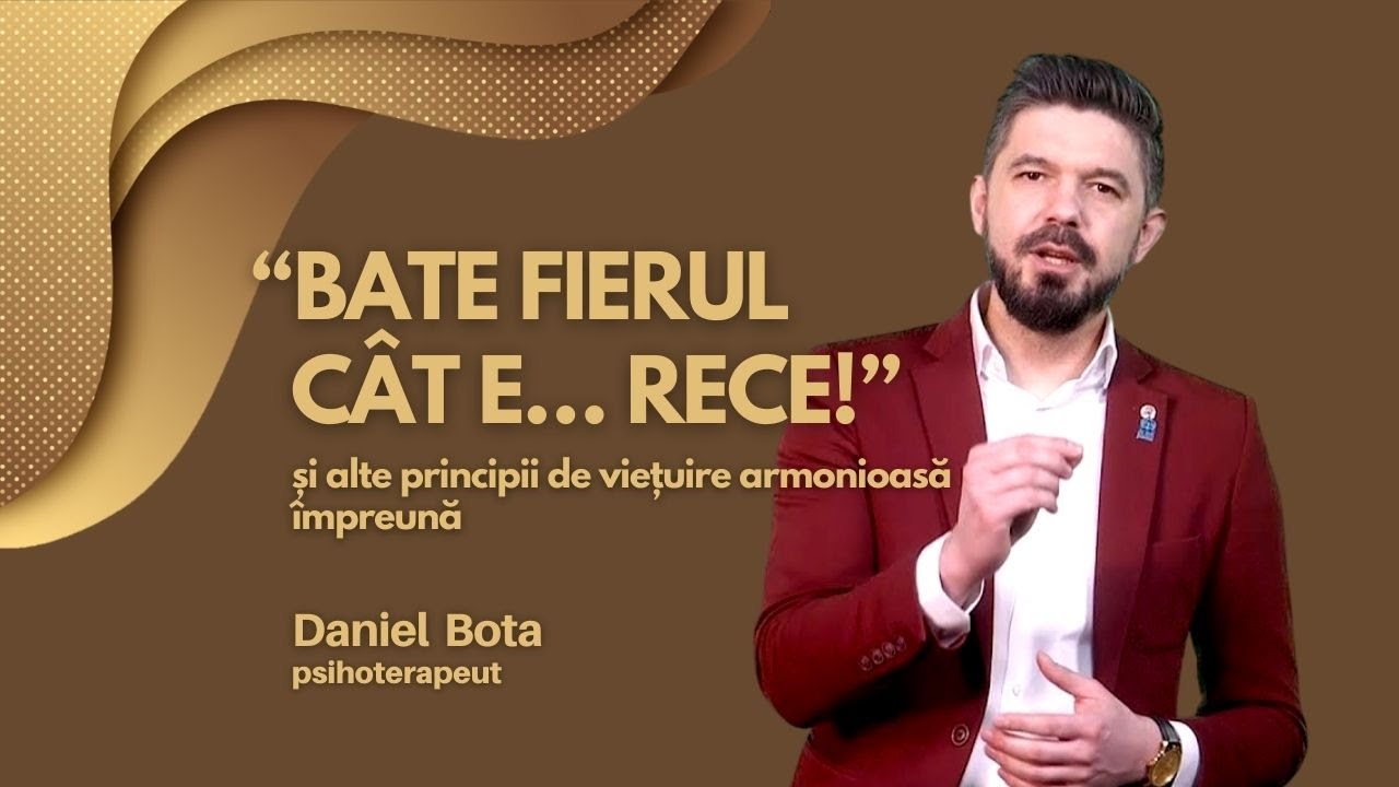 🎙 “BATE FIERUL CÂT E… RECE!” | cu Daniel Bota - pastor, psihoterapeut